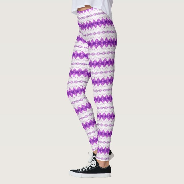 lila Blume Leggings (Links)