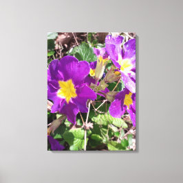 Lila Blume Leinwanddruck