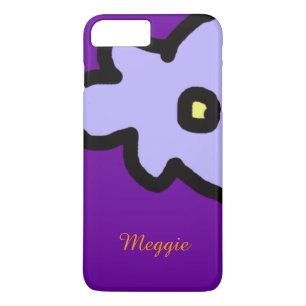 lila Blume mit individuellem Namen Case-Mate iPhone Hülle