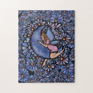 Lila Blume Moon Fairy