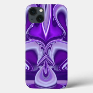 Lila Blume Regenbogen Träume Case-Mate iPhone Hülle