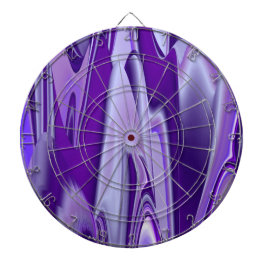 Lila Blume Regenbogen Träume Dartscheibe