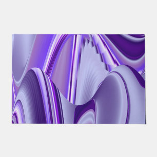 Lila Blume Regenbogen Träume Fußmatte