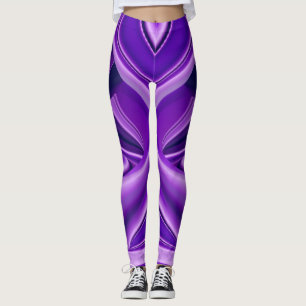 Lila Blume Regenbogen Träume Leggings
