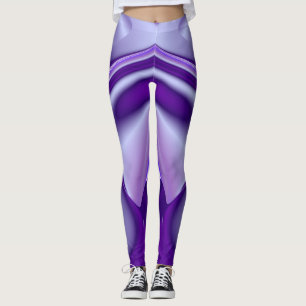 Lila Blume Regenbogen Träume Leggings