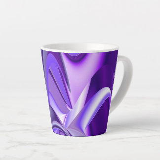 Lila Blume Regenbogen Träume Milchtasse