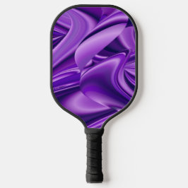 Lila Blume Regenbogen Träume Pickleball Schläger
