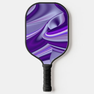 Lila Blume Regenbogen Träume Pickleball Schläger