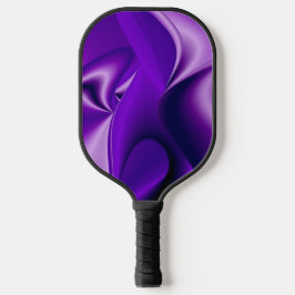 Lila Blume Regenbogen Träume Pickleball Schläger
