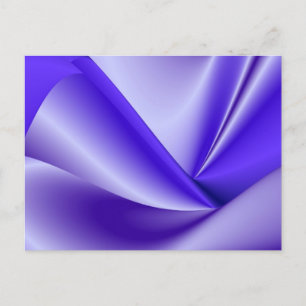 Lila Blume Regenbogen Träume Postkarte