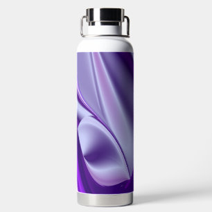 Lila Blume Regenbogen Träume Trinkflasche