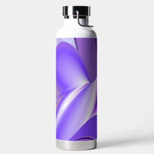 Lila Blume Regenbogen Träume Trinkflasche