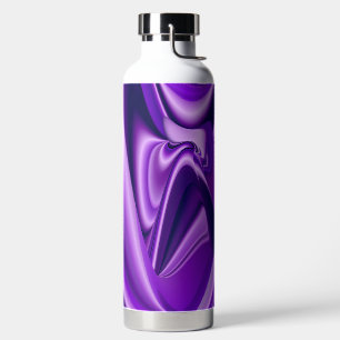 Lila Blume Regenbogen Träume Trinkflasche