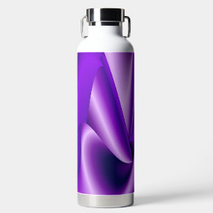 Lila Blume Regenbogen Träume Trinkflasche