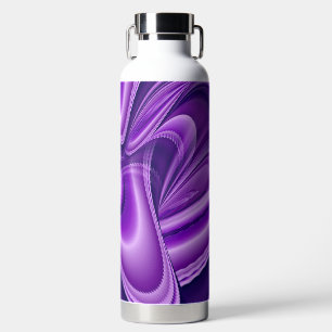 Lila Blume Regenbogen Träume Trinkflasche