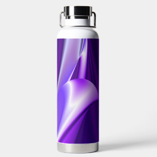 Lila Blume Regenbogen Träume Trinkflasche