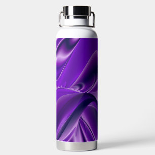 Lila Blume Regenbogen Träume Trinkflasche