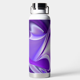Lila Blume Regenbogen Träume Trinkflasche