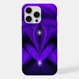 Lila Blume Regenbogen Träume Zwei Sterne iPhone 15 Pro Max Hülle