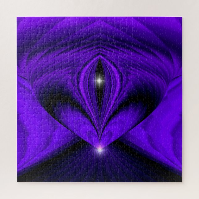 Lila Blume Regenbogenträume, Zwei Sterne (Vertikal)