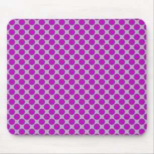 Lila Blume Ribbon von Kenneth Yoncich Mousepad