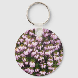 Lila Blume Schlüsselanhänger