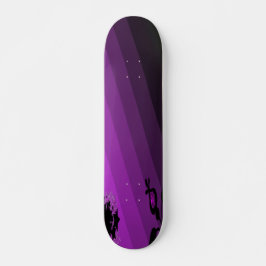 Lila Blume Skateboard
