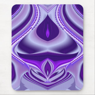 Lila Blume Traum , Abstrakte Fantasie Rainbow Art Mousepad