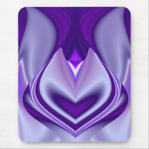 Lila Blume Traum , Abstrakte Fantasie Rainbow Art Mousepad