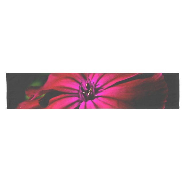 Lila Blume trcna Kurzer Tischläufer (Horizontal)