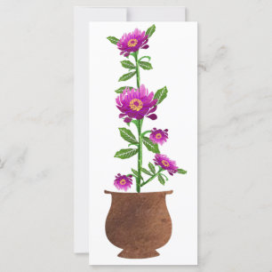 Lila Blumen