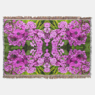Lila Blumen aus San Francisco Decke