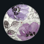 Lila Blumen Dartscheibe<br><div class="desc">© Pela Studio/wildes Apple.  Ein Bild von zwei Blumen im rple. Das Blätter und die Stämme der Blumen können auf dem Bild auch gesehen werden.</div>