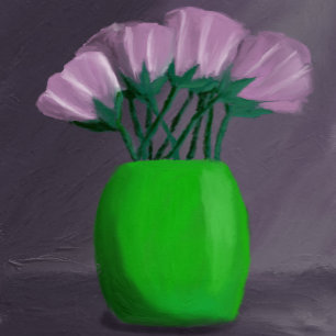 Lila Blumen-Handyhülle iPhone 15 Pro Hülle