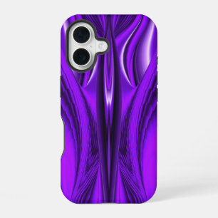 Lila Blumen Regenbogen-Träume Engel-Flügel iPhone 16 Hülle