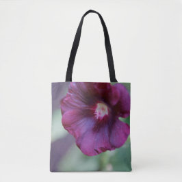 Lila Blumen-Tasche Tasche