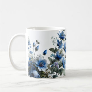 Lila Blumen Tee Tasse Tasse