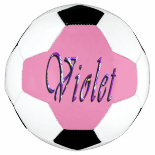 Lila Blumen Violetter Name, Fußball