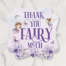 Lila Blumendanken Fairy viel