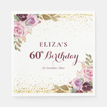 Lila Blumenfeier 60. Geburtstagsfeier