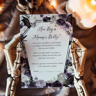 Lila Blumengotik Wie groß ist Mommys Bly Game