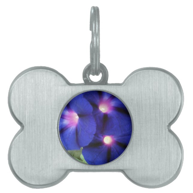 Lila Blumenhaustier-Umbau Tiermarke (Vorderseite)