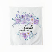 Lila Blumenherz Bouquet | Familienangebot