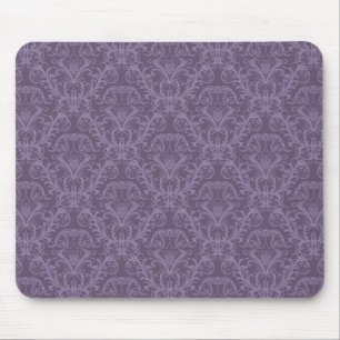 Lila Blumentapete 2 Mousepad