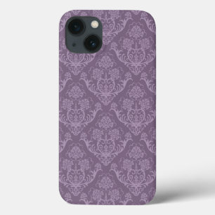 Lila Blumentapete Case-Mate iPhone Hülle