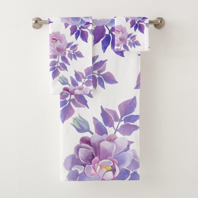 Lila Blumenwasser Set (Insitu)