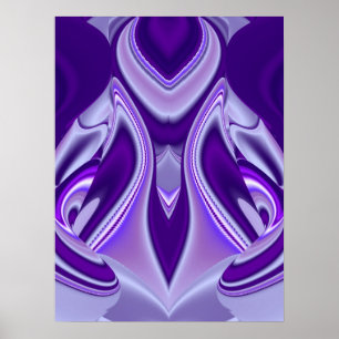 Lila Blumtraum Poster