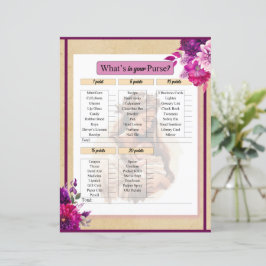 Lila Boho Baby Dusche Was in Ihrem Pursuit Game