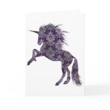Lila Boho Unicorn, Hochzeiten Glückwunsch