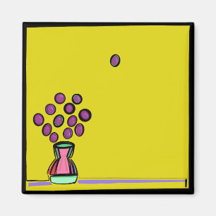 LILA BOUQUET MAGNET